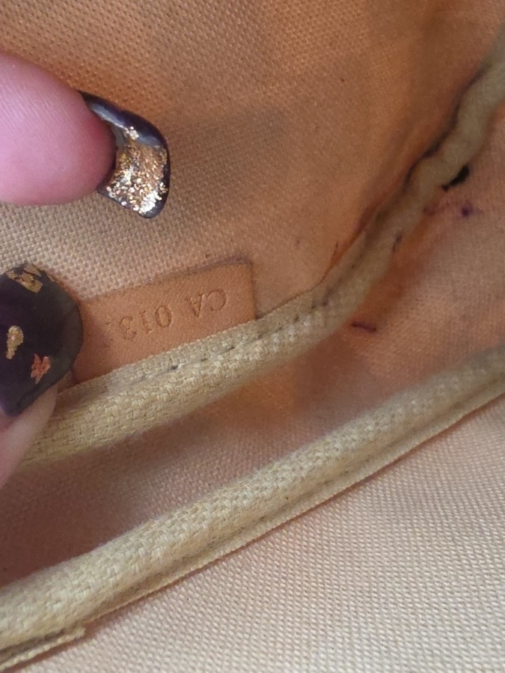 Louis Vuitton Damier Azur Small Pochette Accessoires W/ Original Strap (EUC)COA✨ - Picture 14 of 16